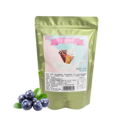 China Soft Ice Cream Made Fruit Flavor Private Label OEM Wholesale Cheap Price Blueberry Soft Serve Blueberry Ice Cream Mix Powder For Bulk for sale