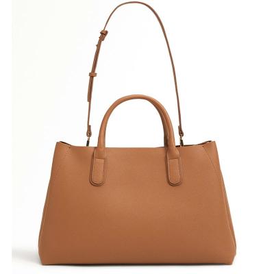 China 2022 high quality high quality vegan leather bag material tote bag large capacity women shoulder handbags for sale