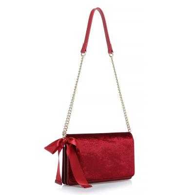 China Durable Casual Popular Classic Fashion Italy Red Silk Handbag Brands for sale