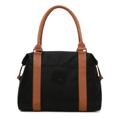 China 2021 Wholesale Vintage Strap Canvas Weekend Bags Men Casual Overnight Bag Casual Overnight Bag for sale