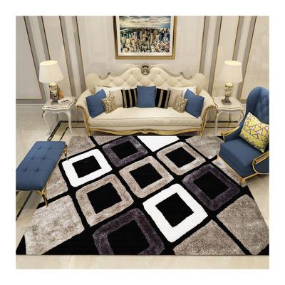 China Large Area Rug Washable Soft Interior Modern Pattern Rug For Living Room And Bedroom for sale