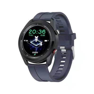 China Newest GPS Navigation Smart Watch Bracelet Rotating Dial 1.28 Inch Health Monitoring Full Circle Contact BT Call Sports Smartwatch for sale