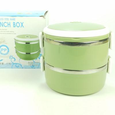 China Freshness Retention Work Lunch Box Bento With 2 Tier For Travel for sale