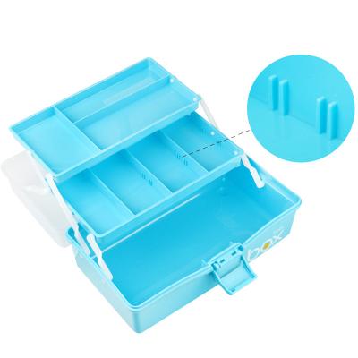 China Viable Multi-Layer Portable Sketch Art Tool Parts Box for sale