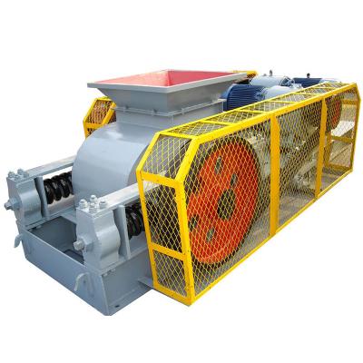 China Mining Gold Ore Rock Stone Lime Gravel Pebble Stone Double Roller Etc. YIHAN crushing machine double roller crusher for sale