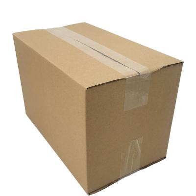 China Recycled Materials Rectangle Box Recycled Materials Factory Direct Sale Customized Logo One-Layer Cardboard Boxes For Packaging for sale