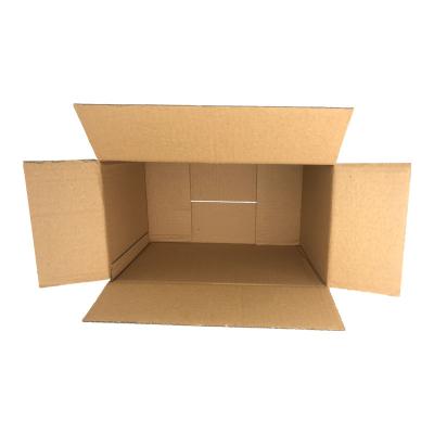 China Recycled materials repeated to use packing box flat extra hard high quality cardboard compression corrugated paper cardboard for sale