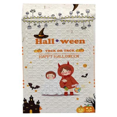 China Professional Degradable China Poly Free Design Degradable Bubble Mailers For Helloween Bubble Wrap for sale