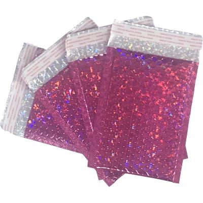 China Strong Adhesive Degradable Hot Sale Customized Eco Friendly Metallic Bubble Mailers For Sale for sale