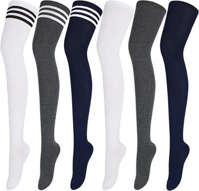 China QUICK DRY Over Knee Thigh Bumps Knee High Women Leg Warmer Warm Stocking Socks for sale