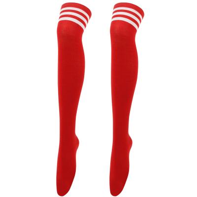 China Wholesale QUICK DRY Women Fashion High Knee Stocking Multi Colors Over The Knee Thigh Socks for sale