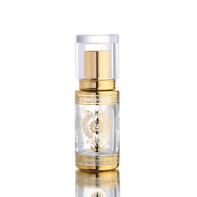 China CJ-Wholesale Personal Care Empty 20ml Pump Sprayer Round Arabic Cosmetic Glass Bottles Perfume Bottle for sale