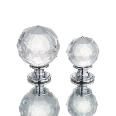 China CJ-classic traditional European style kitchen furniture Crystal Handle Door Knob glass set for sale