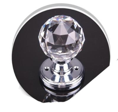 China CJ-Modern Fashion Decorative Glass Door Knob Furniture Crystal Knobs And Handles for sale