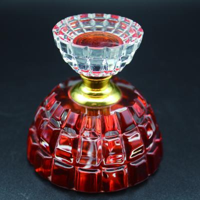 China Europe CJ-Elegent Amber Small 5ml Crystal Perfume Bottle High Quality Empty Essential Oil Bottle for sale