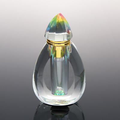 China Europe CJ-Fancy 3ml Essential Oil Crystal Perfume Bottle Glass Empty Refill Arabic Perfume Bottles Small for sale