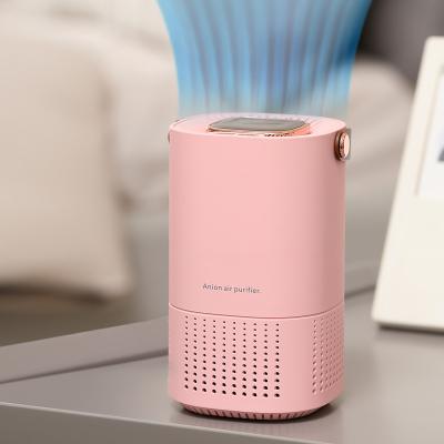 Chine Small USB Rechargeable Purifyer Portable Air Purifier with Hepa Filter air filtering à vendre