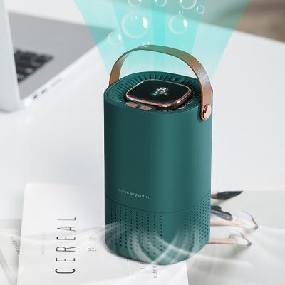 Cina Desktop Portable Hepa 13 Filter Car Air Purifier Rechargeable in vendita