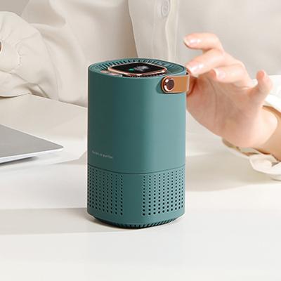 China Small Desktop Mini Negative ion Home Air Purifiers with Filter for sale