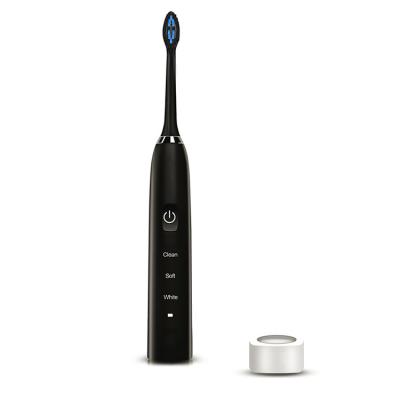 China IPX7 Electric Toothbrush Waterproof 600mAh Smart Rechargeable Sonic Rechargeable Ultrasonic Vibrating Automatic Toothbrush for sale