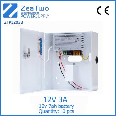 China 12v 12v output battery backup uninterruptible power supply, 12v 3a backup UPS ZTP1203B for sale