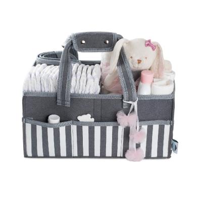 China Inner Container Factory Direct Custom Size Felt Diaper Organizer For Mom for sale