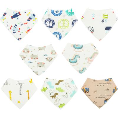 China CPC Washable Certificate Organic Cotton Baby Bibs Cute Baby Burp Clothes Baby Drool Bibs for sale