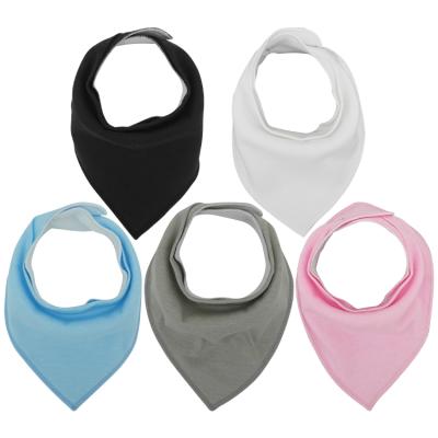 China Washable Baby Bibs 100% Organic Cotton Wholesale Customized Baby Burp Clothes Baby Drool Bibs for sale