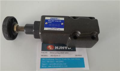 China Hot sales hydraulic Relief Valves DT/DG-02 Direct Type for sale