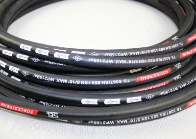 China Hydraulic Hose / High Pressure Rubber Hose -steel Wire braid rubber hose SAE 100 R1AT / EN for sale