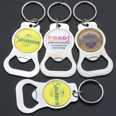 China Viable Cheap Bulk Custom Bottle Opener Keychain, Key Chain Bottle Opener, Metal Bottle Opener Blank Key Chain for sale