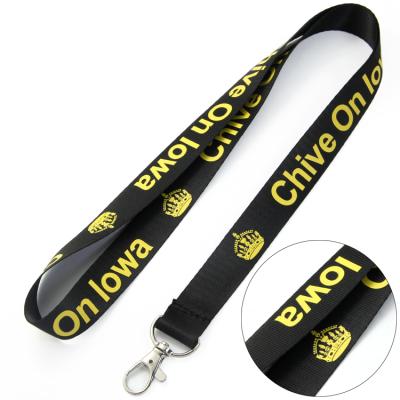 China Custom Printed Neck Durable Cheap Lanyard With Logo Polyester Lanyard Manufacturer Free Sample Promotional for sale