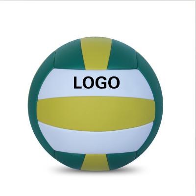 China Custom Official PU Leather Color Beach Volleyball Size Standard Size 5 Volleyball Ball for sale