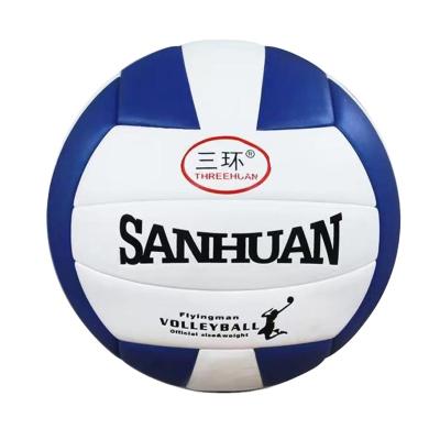 China Brand PU Leather Beach Volleyball Ball Custom Printed Colored Composite Volleyball for sale