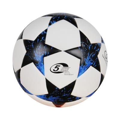 China Custom printed colorful PU brand PVC sanhuan power and lights colorful lead soccer ball for sale