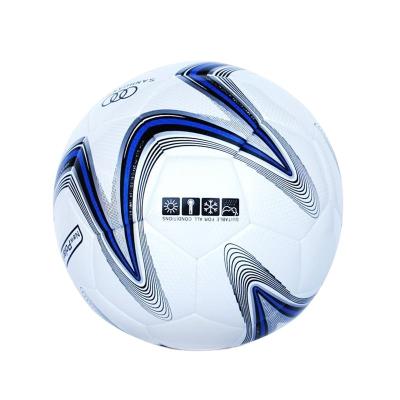 China PU Gender Reveal Custom Official Logo And Size 5 Soccer Ball Game Gender Reveal Soccer Ball for sale