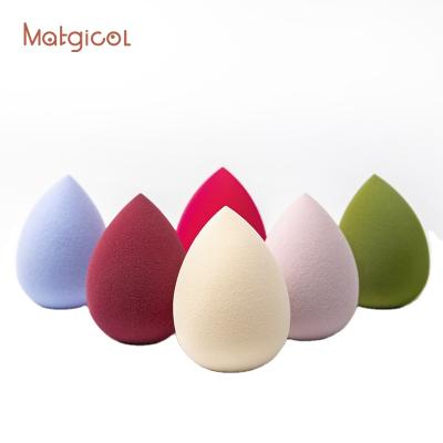 China Top 5 Non-latex Water Free Drop Latex Tear Beauty Base Cosmetic Makeup Sponge for sale