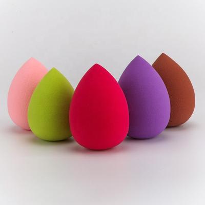 China Washable cheap freeform latex waterdrop soft red makeup sponges for makeup for sale