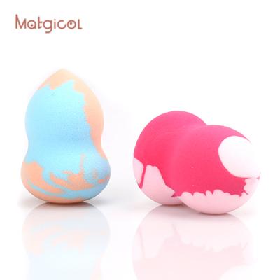 China Free Sample Biodegradable Non-latex Customized Makeup Sponge With Packaging for sale