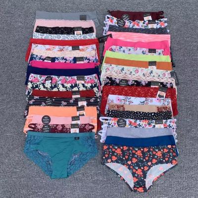 China Antibacterial Female Panties Briefs Seamless Floral Printed Breathable Underwear Women Malta Malaysia Libya Panties for sale