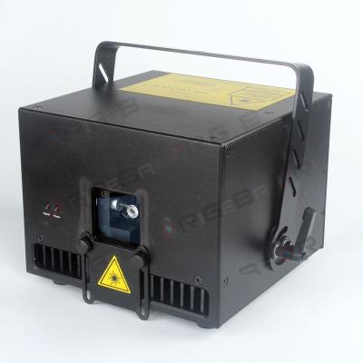 China Stage 3000mW RGB Laser Light Animation Laser DMX Control for sale