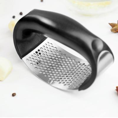 China 3 Pcs Traditional Stainless Steel Hot Selling Garlic Press Set Kitchen Accessories Ginger Crusher for sale