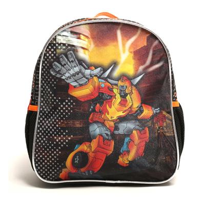 China Cheap wholesale waterproof PVC polyester cartoon character school bags for kindergarten kids for sale