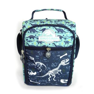 China Waterproof Customized Animal Design Insulated Kids Dinosaur Lunch Bag For School for sale