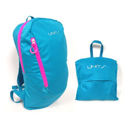 China Custom LOGO Lightweight Waterproof Gym Sport Beach Foldable Backpack for sale