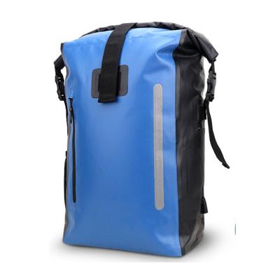 China Custom Rolltop Office Waterproof Bag Floating Waterproof Backpack Dry Bag For Boating Rafting Kayaking for sale