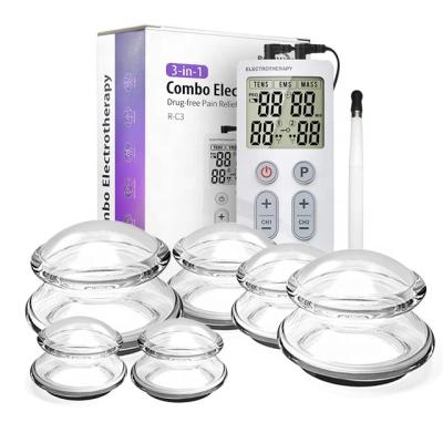 China Now Cupping Cupping / Flashing / Sliding Cupping Cupping Therapy Electromagnetic Cupping Cupping Therapy Ten Set Silicone for sale