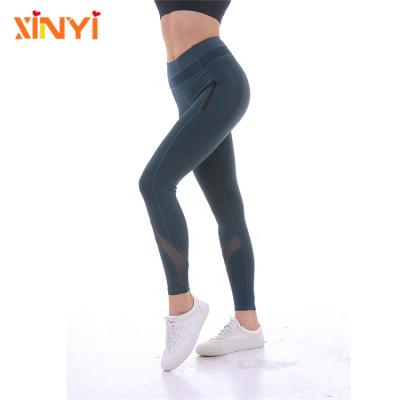 China OEM Antibacterial Tight Women Jogging Pants Fitness Wear Custom Yoga Gaiters With Custom Logo for sale