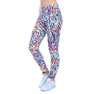 China Antibacterial Custom Design Compression Pants Women Yoga Leggings Full Performance Printing Pants for sale