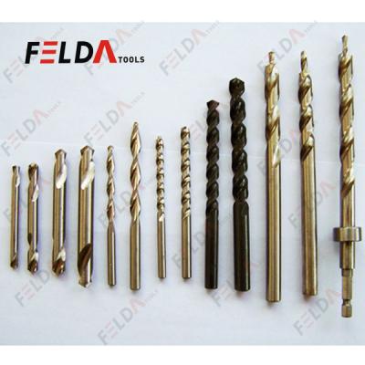 China Metal Drilling Solid HSS Fully Ground Twist Drill Bit Manufacturer for sale